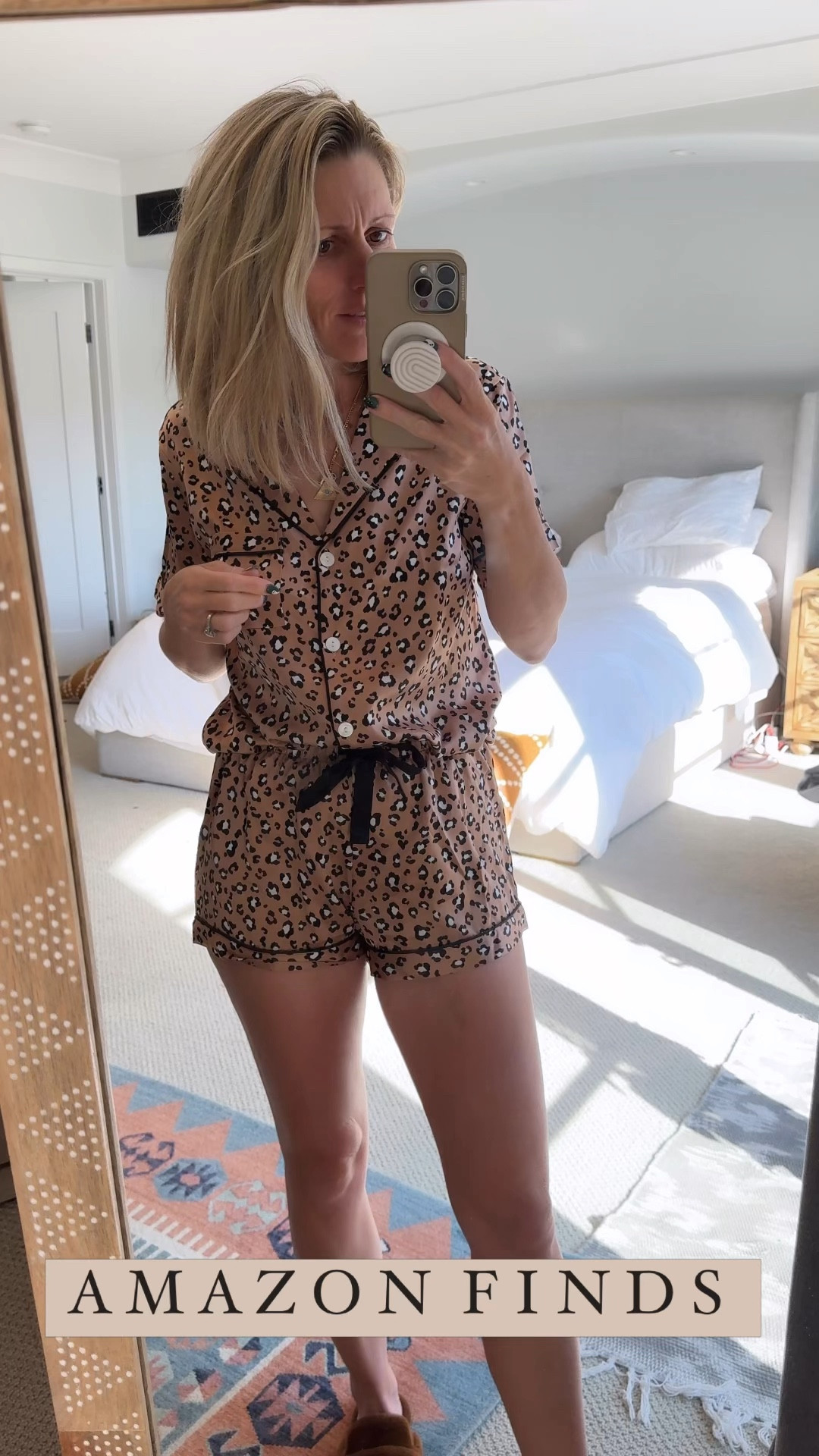 These Leopard pjs arrived last night and they fit great!  Tons of great prints to choose from.

#amazonfashion #amazonstyle #giftsforher #giftsfirmom #holidaypjs

#LTKFindsUnder50 #LTKSeasonal #LTKVideo