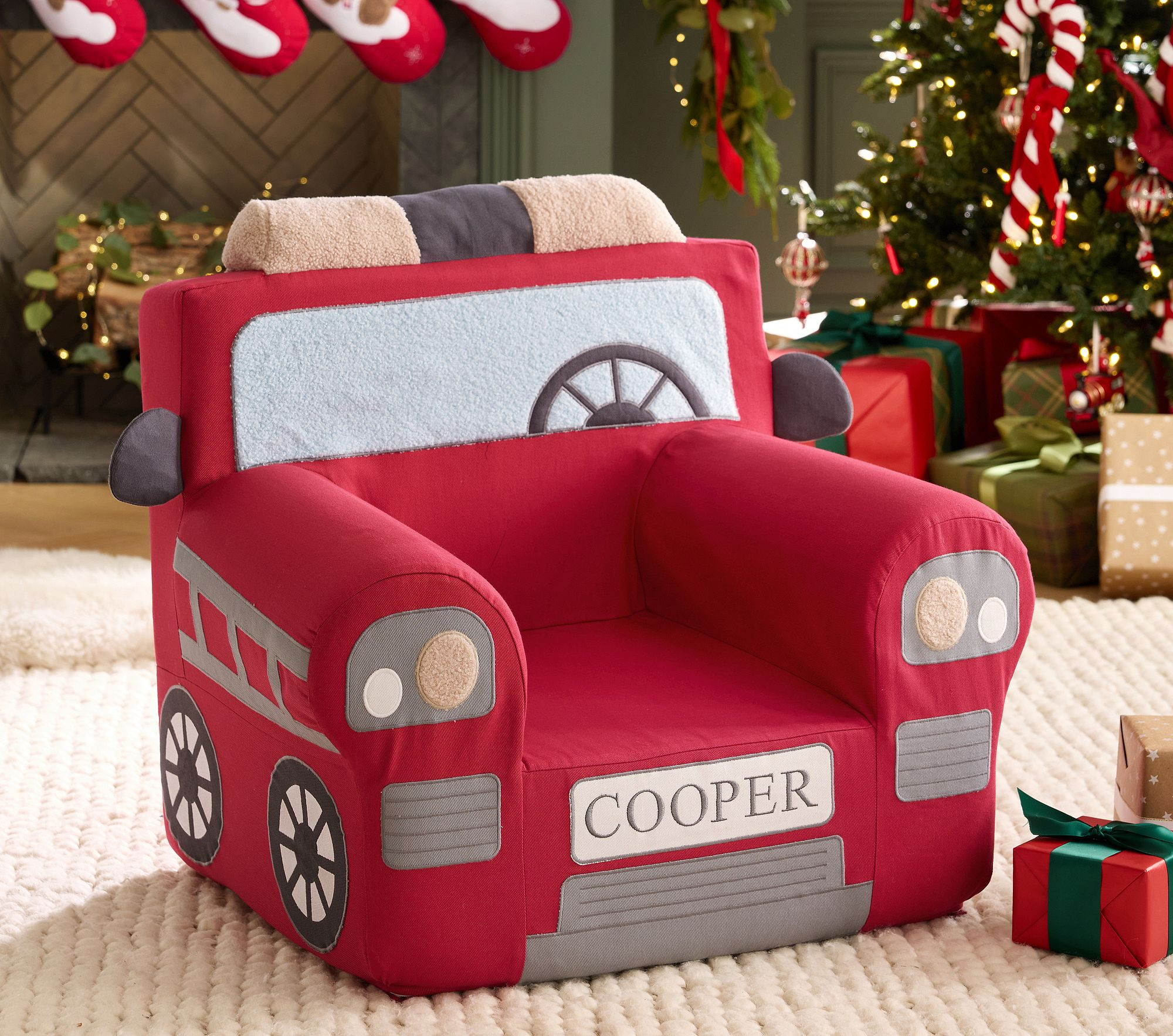 Anywhere Chair®, Fire Truck | Pottery Barn Kids