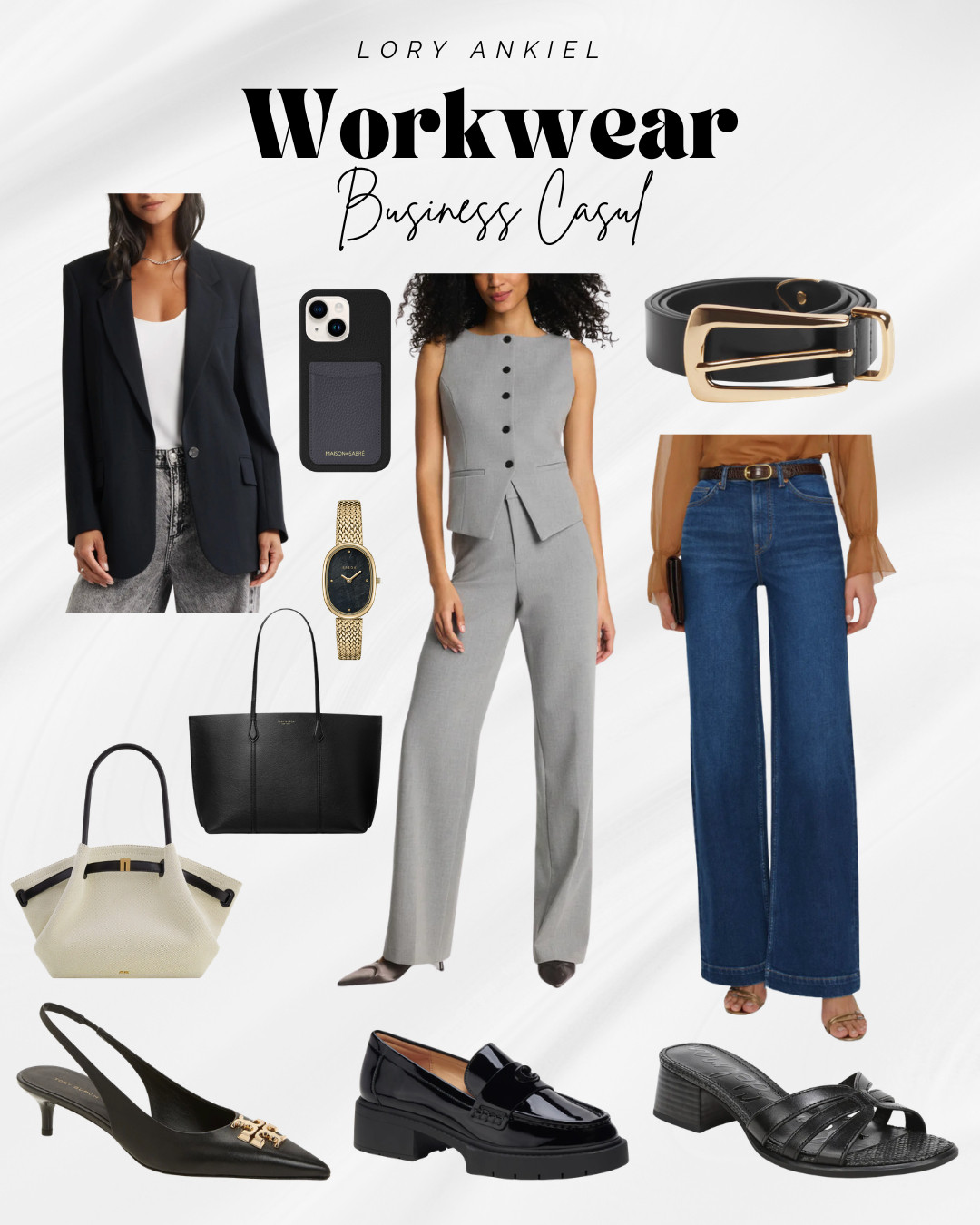 What to Wear to Work - Business Casual Edit

Some of my favorite workwear pieces that will have you feeling confident at your next meeting or interview!

#interviewoutfit #workwear #businesscasual 

 #LTKootd #LTKOver40 #LTKWorkwear