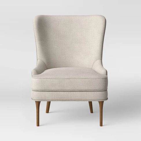 Cheswold Wingback Chair Beige - Threshold™ | Target