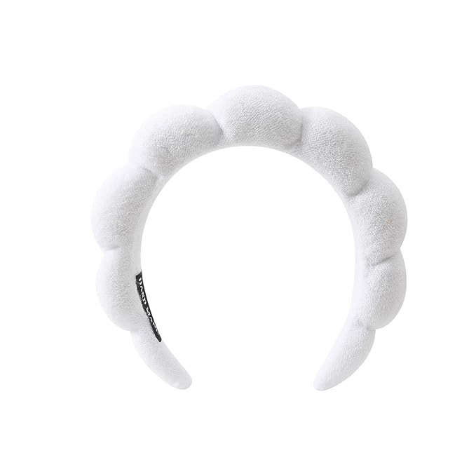Zimblin Spa Headband for Women, Makeup Headband Skincare Headband Sponge Headband Bubble Headband... | Amazon (US)