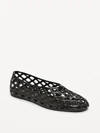 Jelly Lattice Ballet Flats | Old Navy (US)