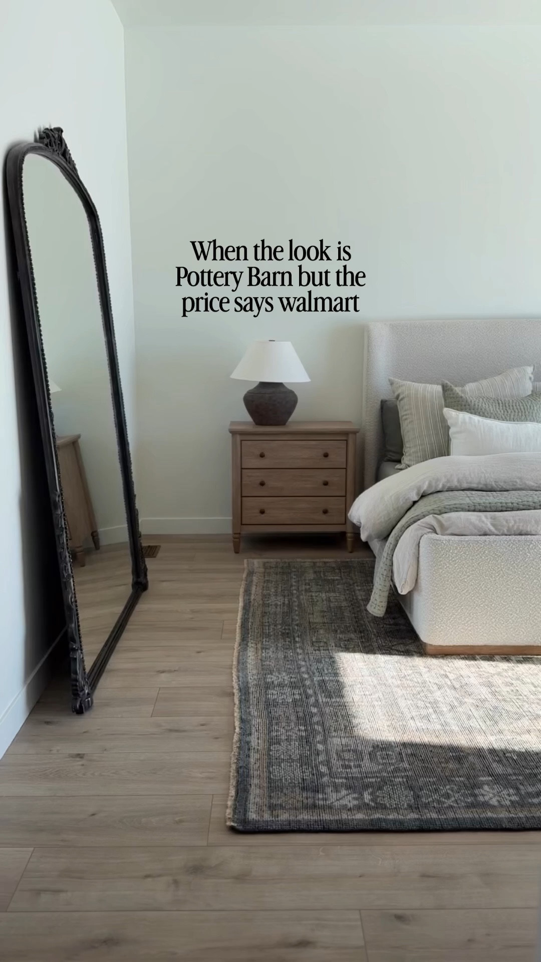 Is it Pottery Barn or is it Walmart?! This nightstand is so good (also available in black) and now there’s a matching bed! Available in twin, queen and king sizes. 😍

#boujeeonabudget #homestyling #besthomefinds #affordabledecor 

#LTKHome