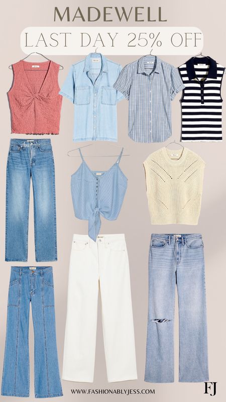 Last day to shop these cute style picks from Madewell for 25% off! 

#LTKFind #LTKstyletip #LTKsalealert