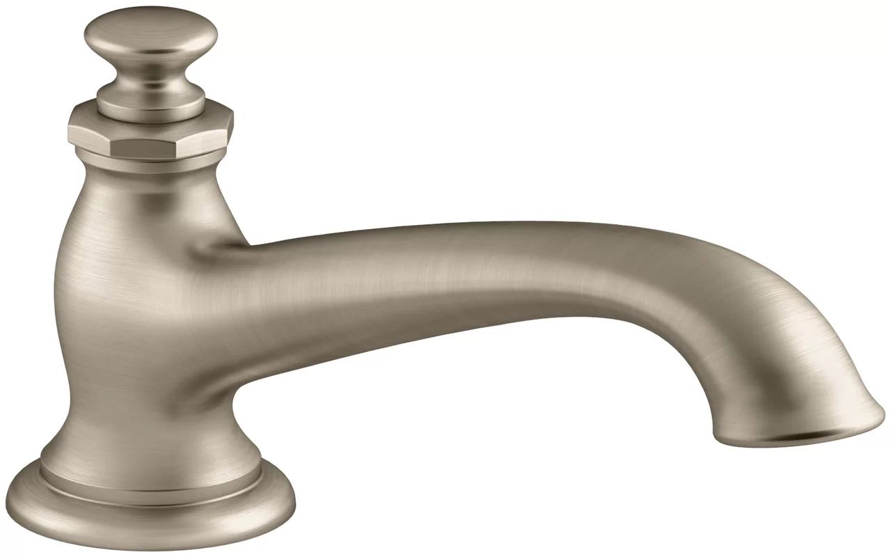 Artifacts Deck-Mount Bath Spout with Flare Design | Wayfair North America