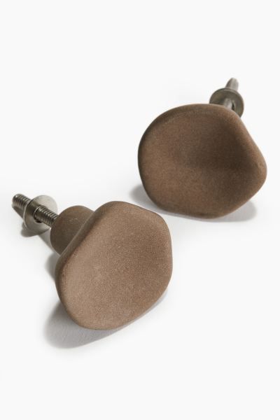 2-pack Stoneware Knobs | H&M (US + CA)