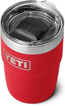 YETI Rambler 8 oz Stackable Cup, Stainless Steel, Vacuum Insulated Espresso Cup with MagSlider Li... | Amazon (US)