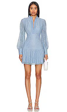 Bardot Remy Mini Dress in Light Blue from Revolve.com | Revolve Clothing (Global)