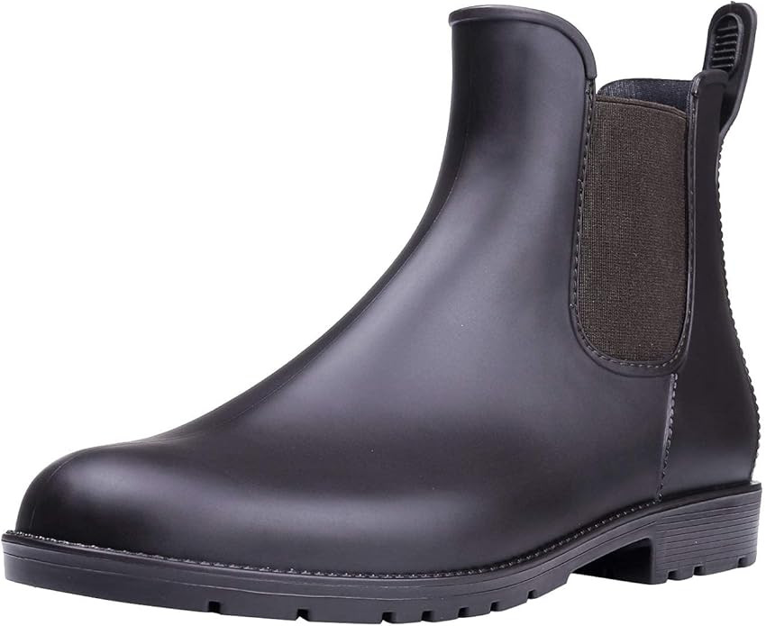 Asgard Women's Ankle Rain Boots Waterproof Chelsea Boots | Amazon (US)