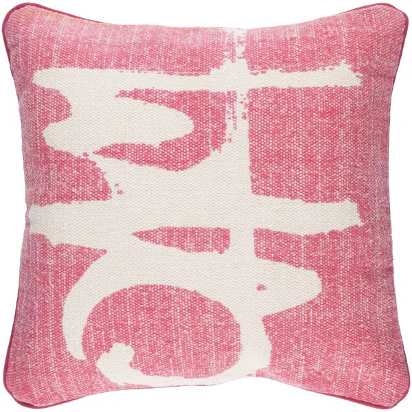 Telegraph Cotton Abstract Throw Pillow | Wayfair North America