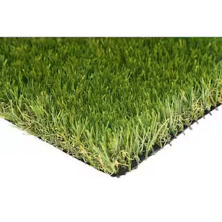 TrafficMaster 5 ft. x 7 ft. x 24 Oz Pile Wt. Pre Cut Green Artificial Grass Turf LHDTRFPVIR57302 ... | The Home Depot