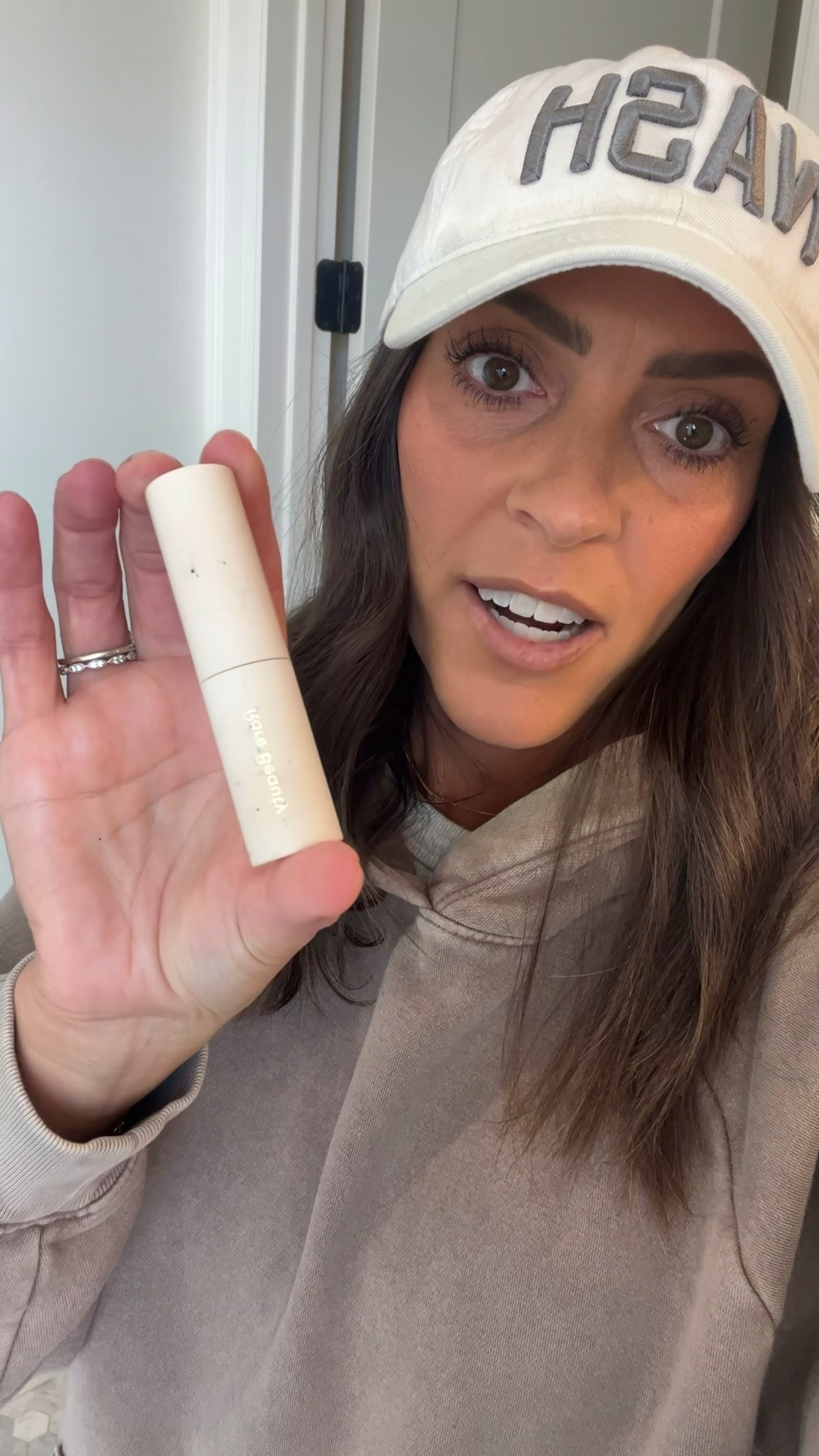 My new favorite mascara from @rarebeauty. It is so good!  Doesn’t clump or stay sticky. I grabbed it at @Sephora 
Makes your lashes look so long and also gives them volume  

#LTKmorningroutine #LTKgrwm #LTKBeauty