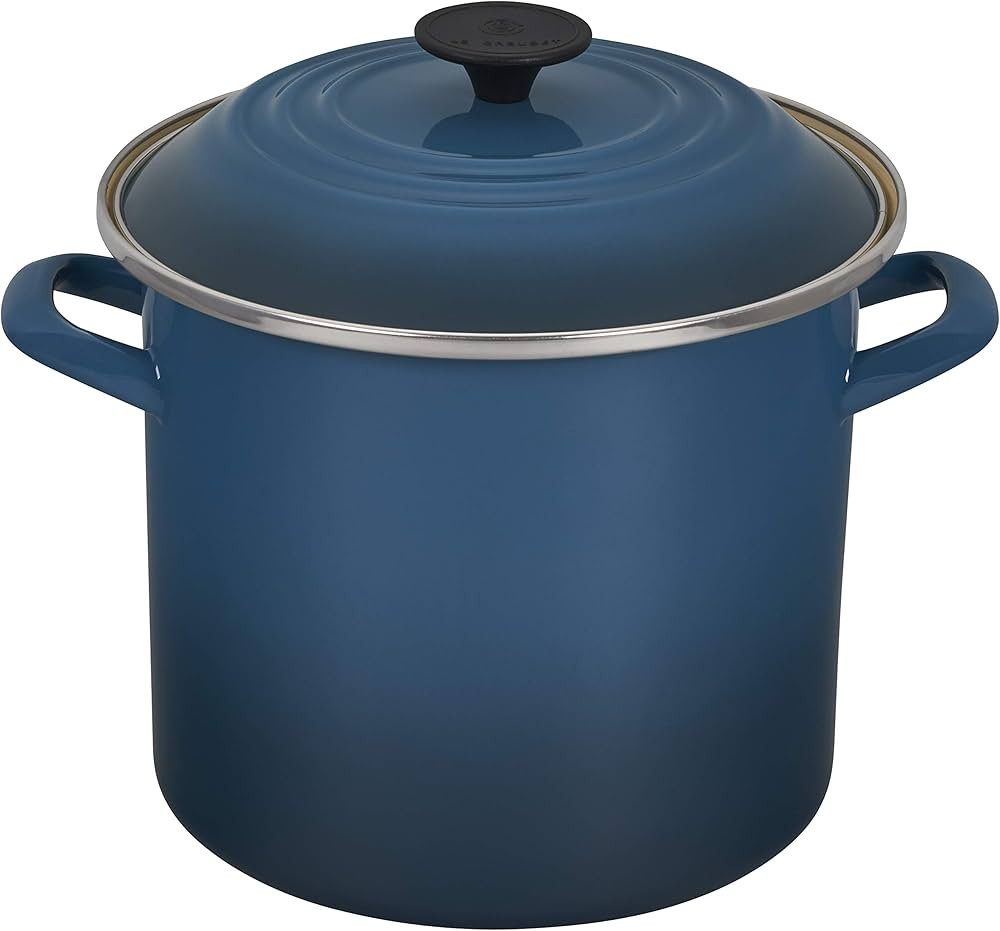Le Creuset Enamel On Steel Stockpot, 8 qt., Deep Teal | Amazon (US)