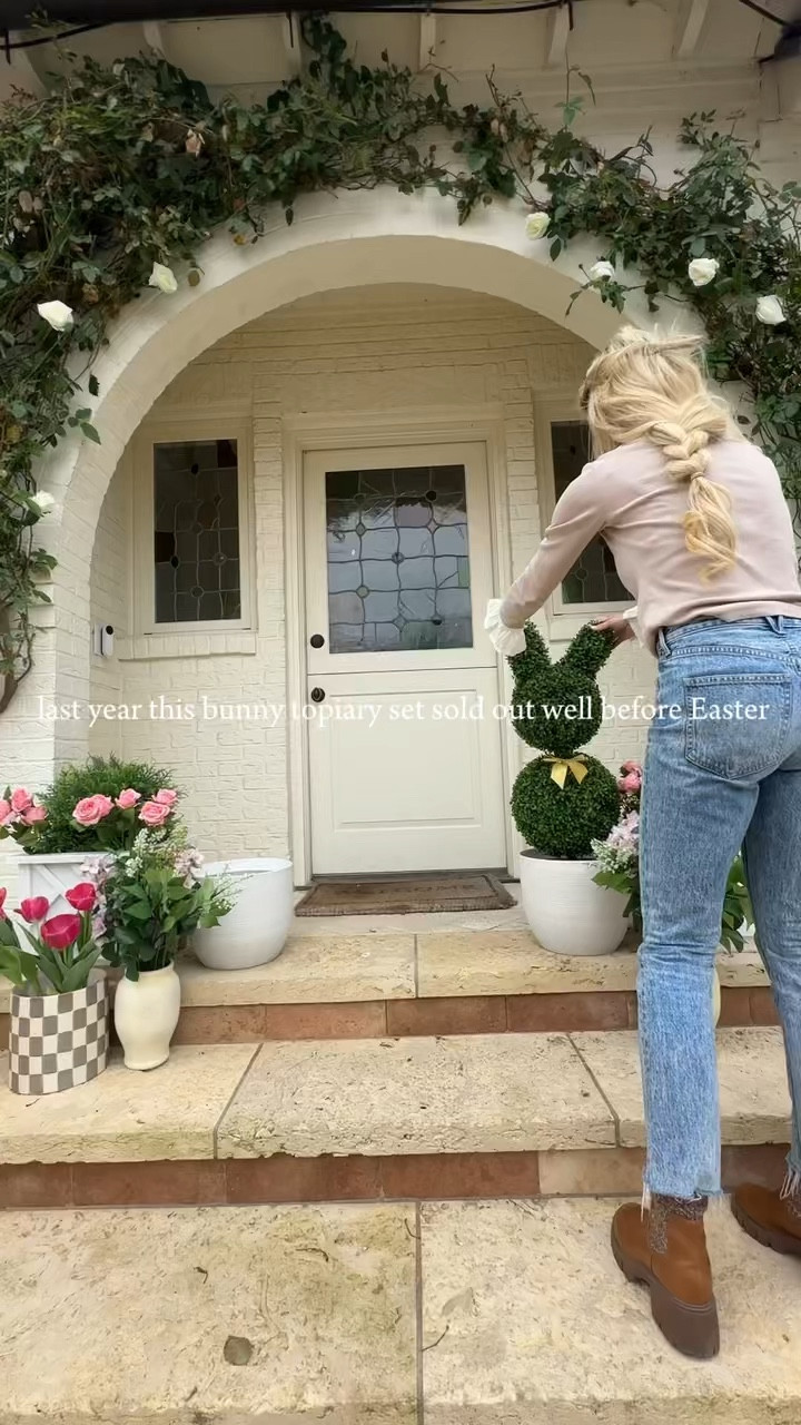 Grab these bunny topiaries before they’re gone! 

#LTKHome #LTKU #LTKSeasonal