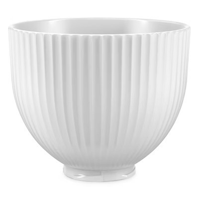 KitchenAid 5qt Classic Column Ceramic Bowl - Hearth & Hand™ with Magnolia: Dishwasher-Safe, Stand Mixer Accessory | Target