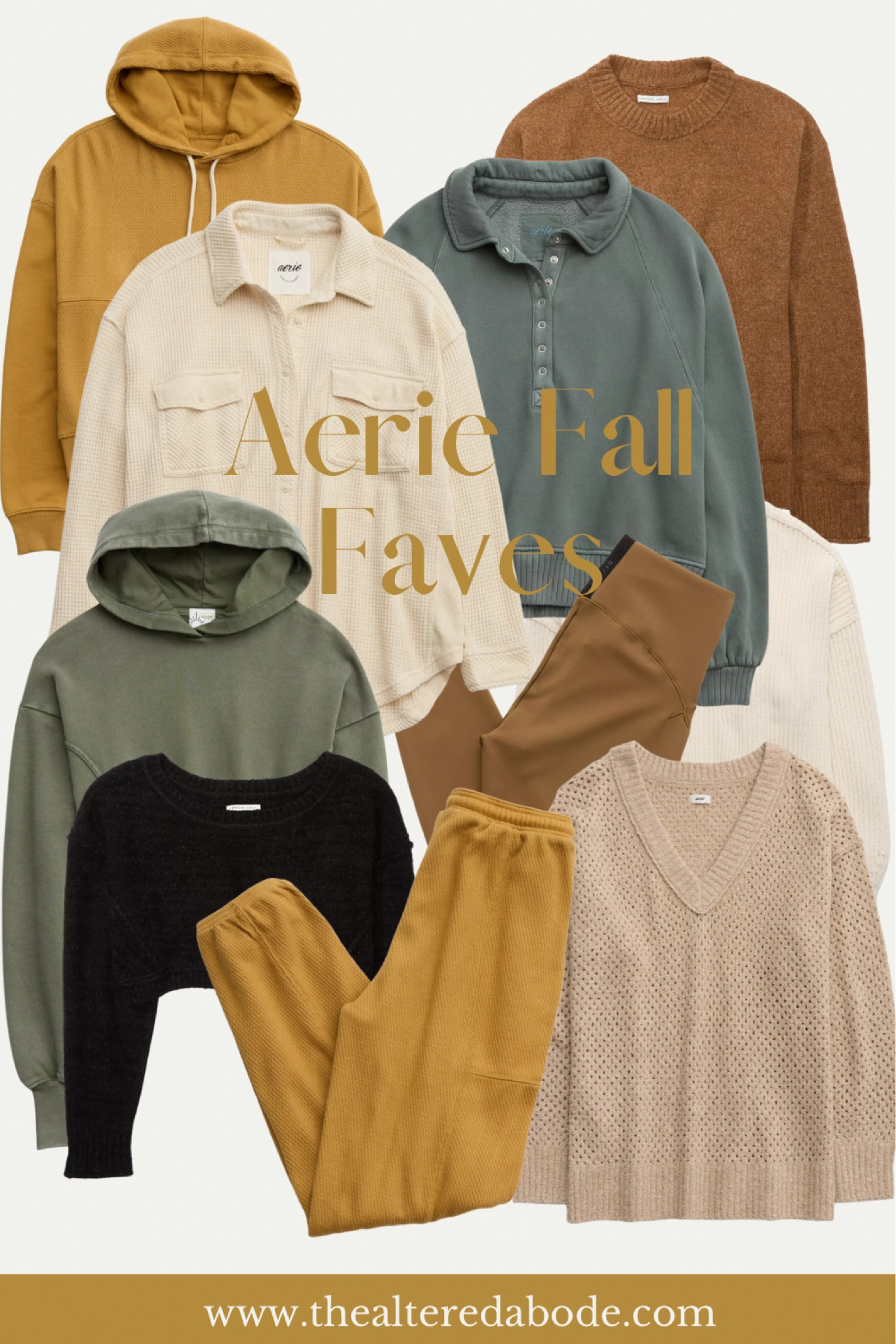 Just bought a few new things from aerie for the fall.

So many cozy fall clothes in the perfect earthy neutral colors. 

Cozy sweatshirt
Aerie clothes
Aerie fall clothes
Matching set
Brown Leggings
Over the shoulder sweater
Cropped sweater
Cropped sweatshirt

#LTKSeasonal #LTKSale #LTKstyletip
