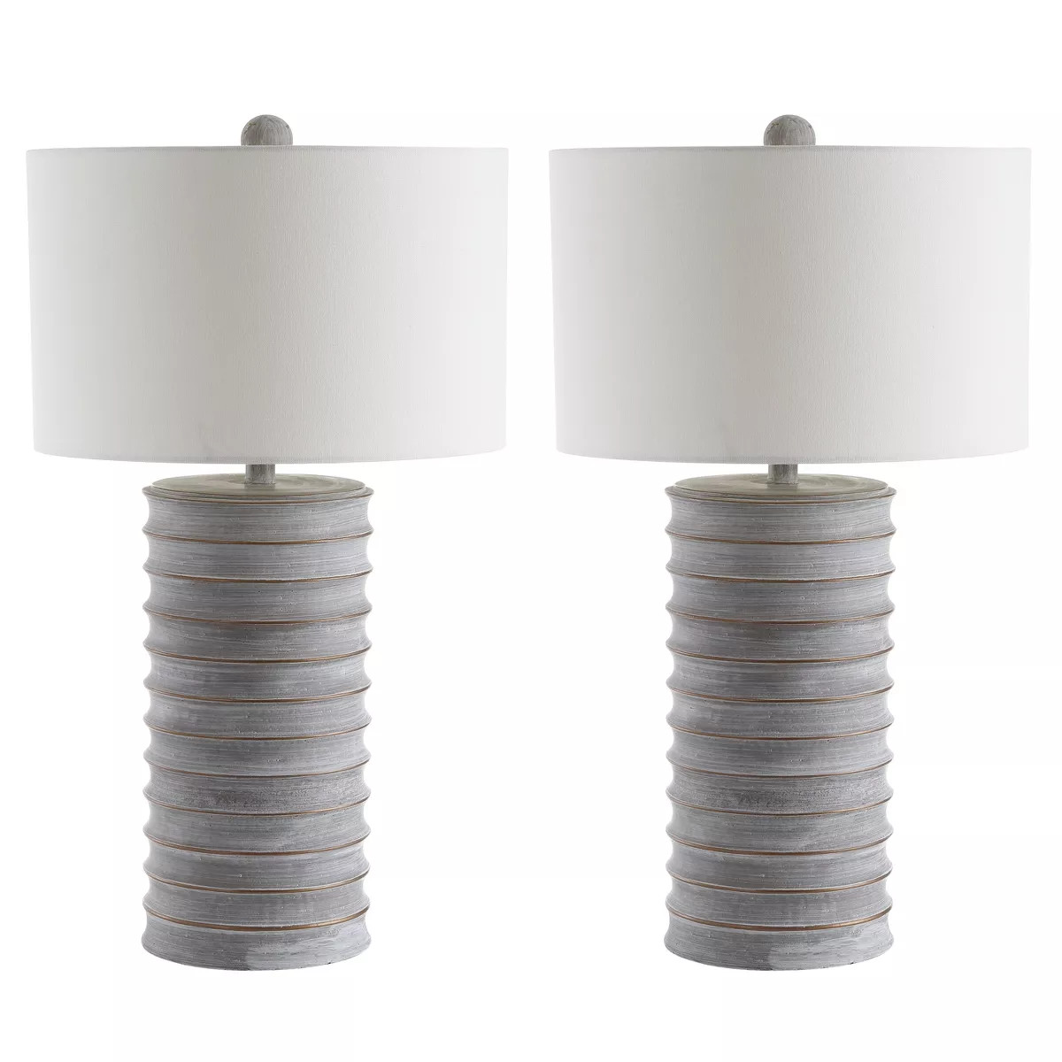 Melina Table Lamp (Set of 2) - White Wash - Safavieh. | Target
