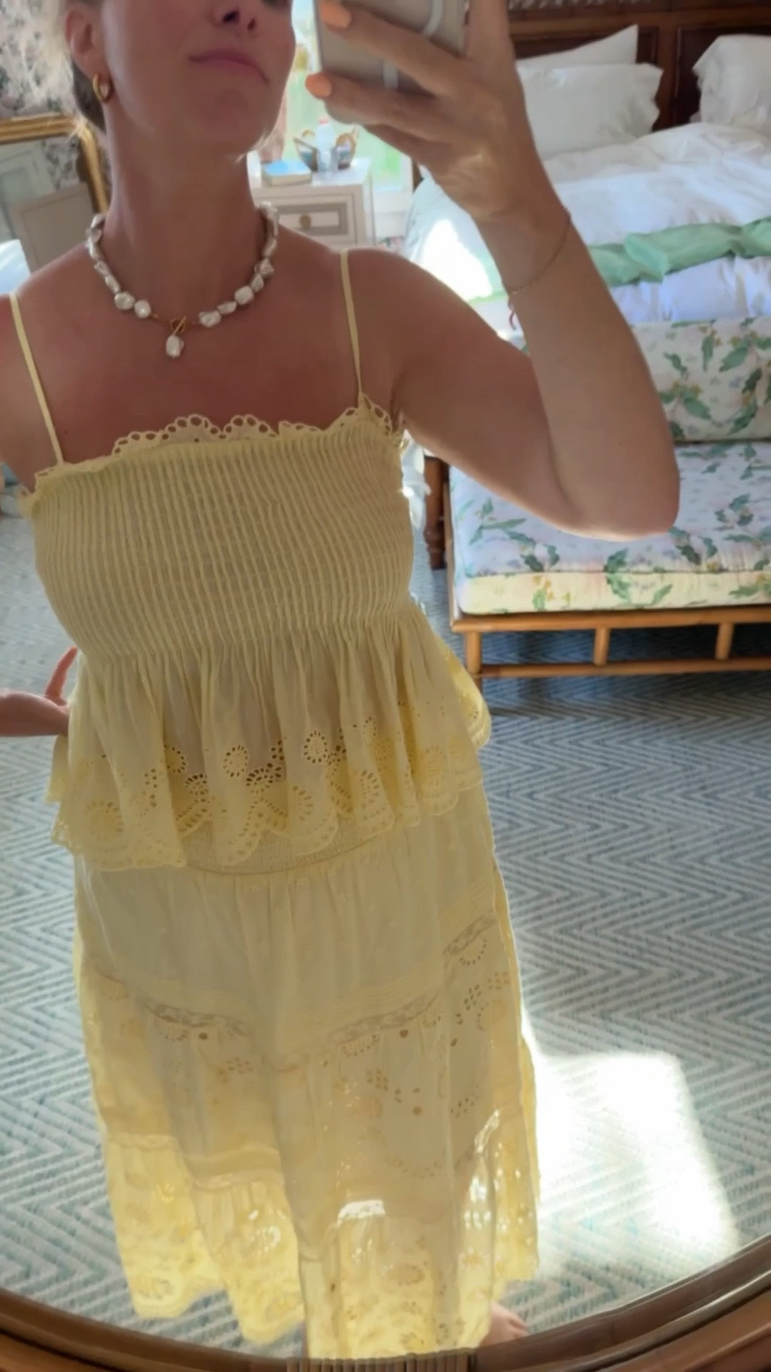 Obsessed with this butter yellow set for summer! Perfect for vacation! Summer outfit, summer set, skirt set, vacation outfit.

#LTKSeasonal #LTKStyleTip