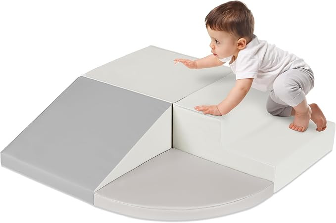 Best Choice Products 4-Piece Kids Climb & Crawl Soft Foam Block Activity Play Structures for Chil... | Amazon (US)