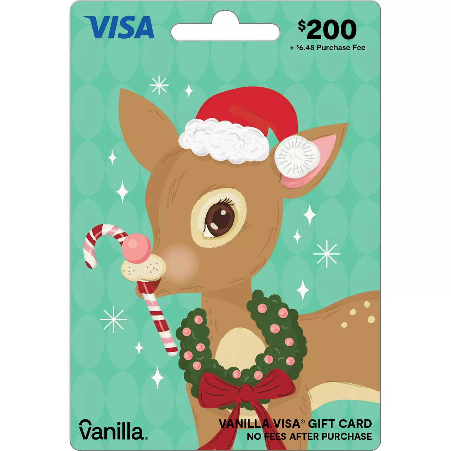 Vanilla Visa Vintage Characters Rudolph $200 gift card | Sam's Club