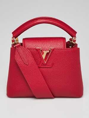 Louis Vuitton Scarlet Taurillon Leather Capucines Mini Bag  | eBay | eBay US