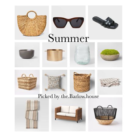 Summer Favorites with Target


Outdoor Furniture 
Sunglasses 
Wicker bag 
Wicker baskets 
Wicker furniture 
Home decor 
Outdoor decor 


#LTKsalealert #LTKhome #LTKxTarget