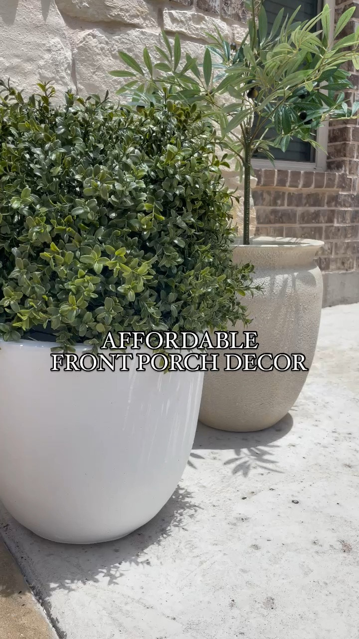 Affordable front porch decor 

Living room inspiration, home decor, our everyday home, console table, arch mirror, faux floral stems, Area rug, console table, wall art, swivel chair, side table, coffee table, coffee table decor, bedroom, dining room, kitchen,neutral decor, budget friendly, affordable home decor, home office, tv stand, sectional sofa, dining table, affordable home decor, floor mirror, budget friendly home decor, dresser, king bedding, oureverydayhome 

#LTKVideo #LTKFindsUnder50 #LTKHome