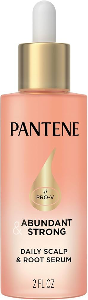 Pantene Abundant & Strong Daily Scalp Serum, Strengthens Scalp’s Hold on Roots, 2 oz | Amazon (US)