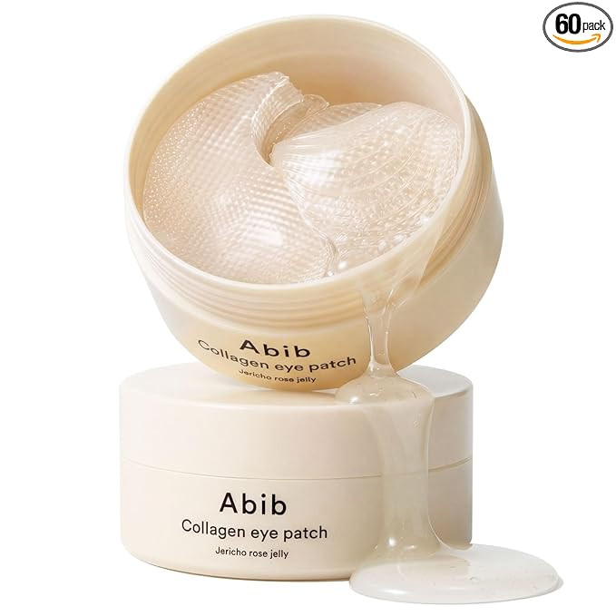 Abib Collagen Peptide Eye Patches for Wrinkles & Fine Line with Jericho Rose Jelly, 60 Count, Kor... | Amazon (US)