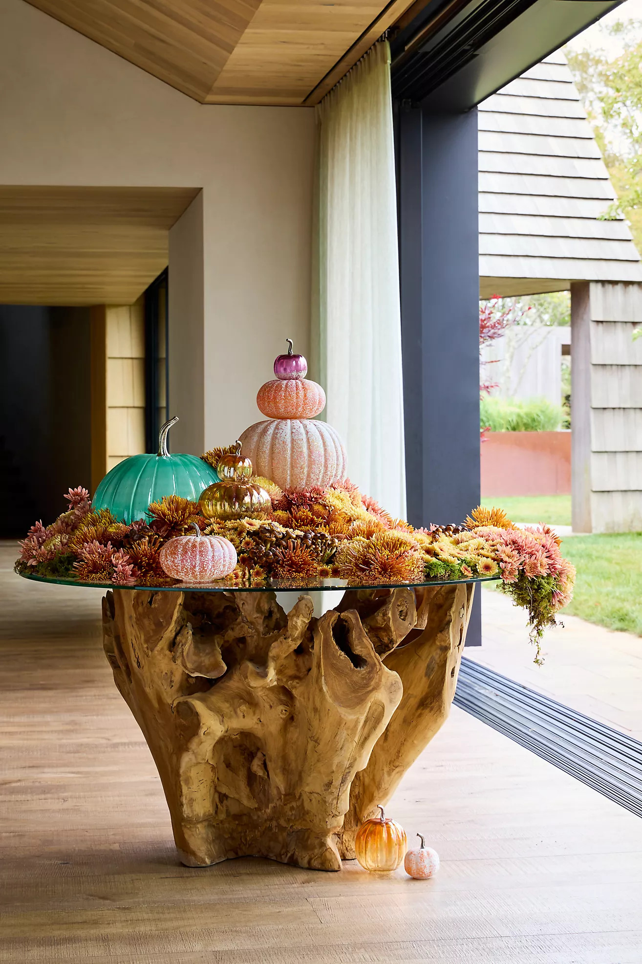 Glass Pumpkin, 6” | Anthropologie (US)