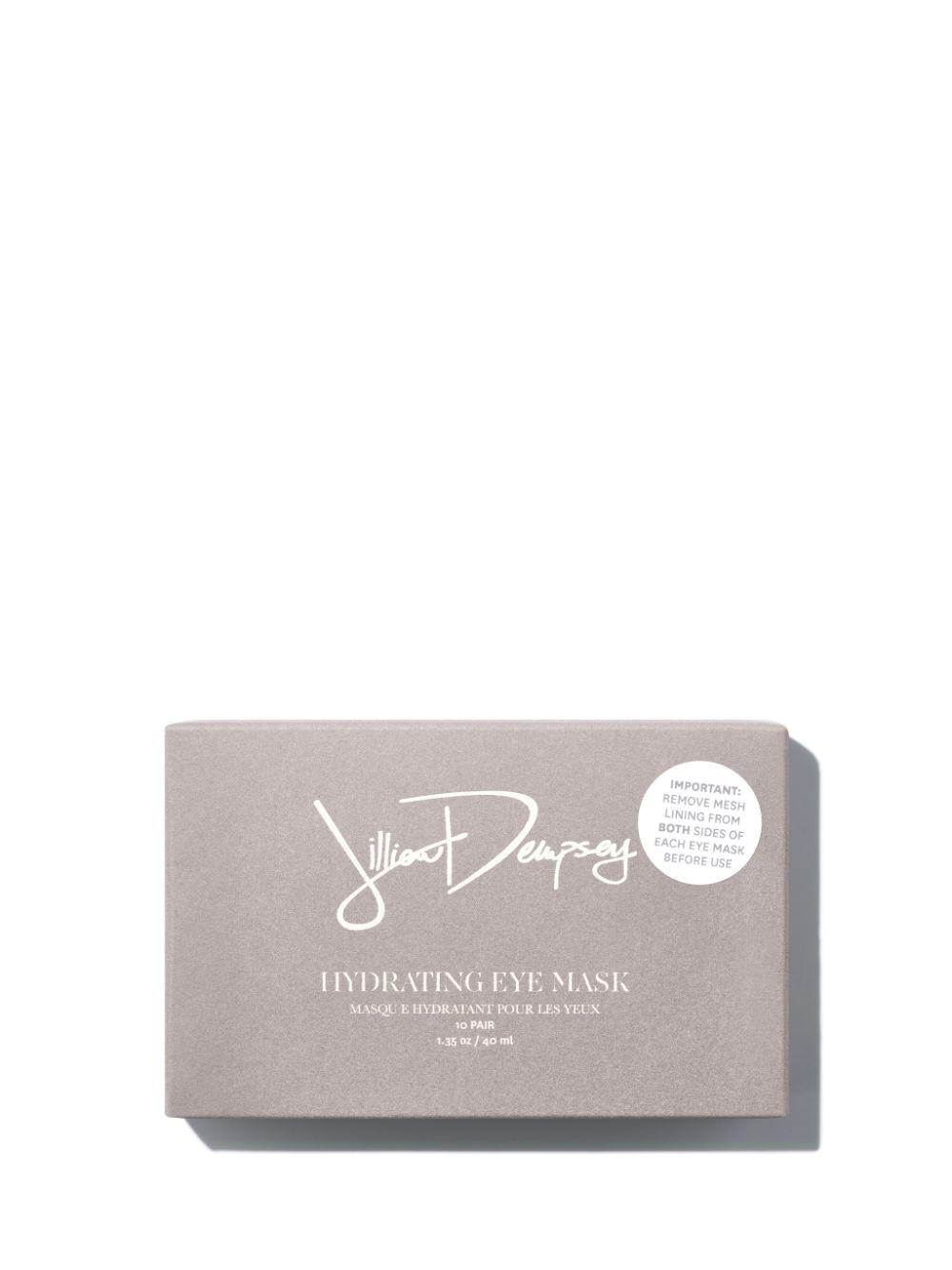 Jillian Dempsey Hydrating Eye Mask | Violet Grey