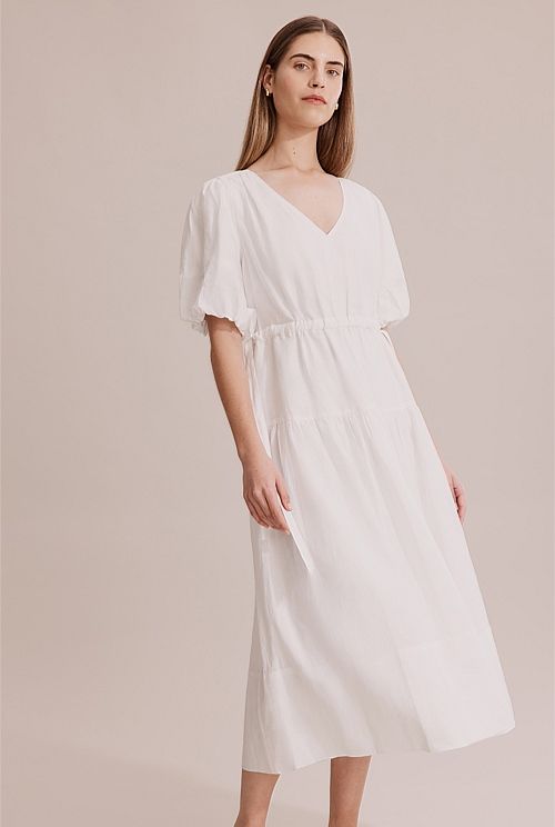 Gathered Tie Maxi Dress | Country Road (AU)