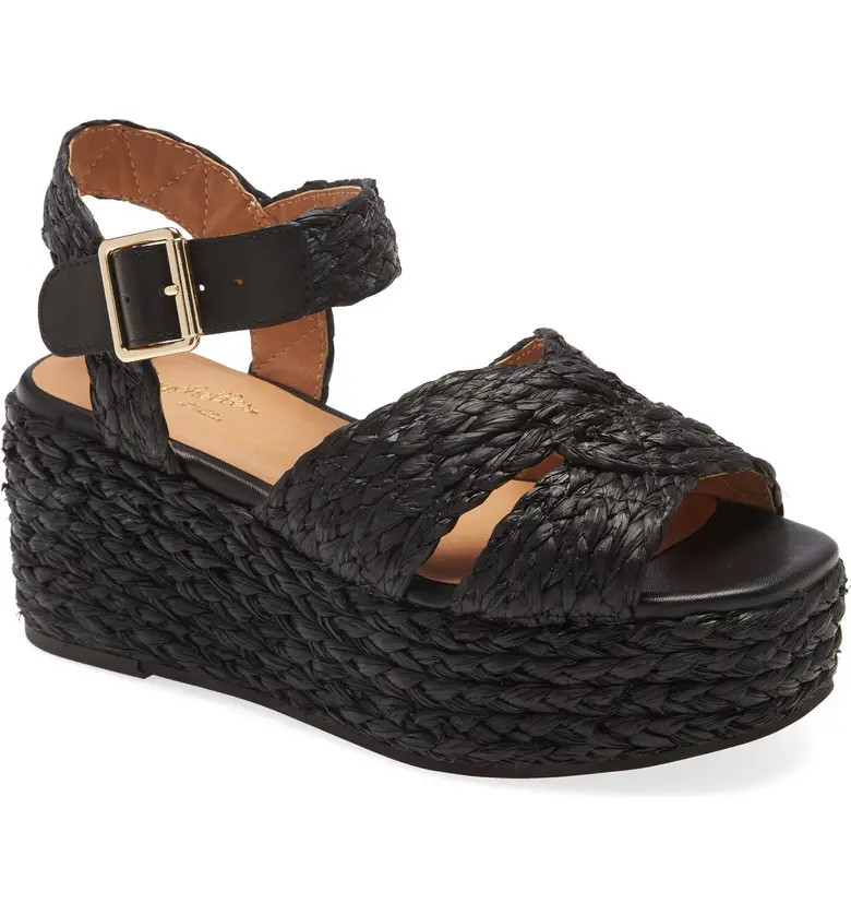 Glistening Platform Wedge Sandal | Nordstrom