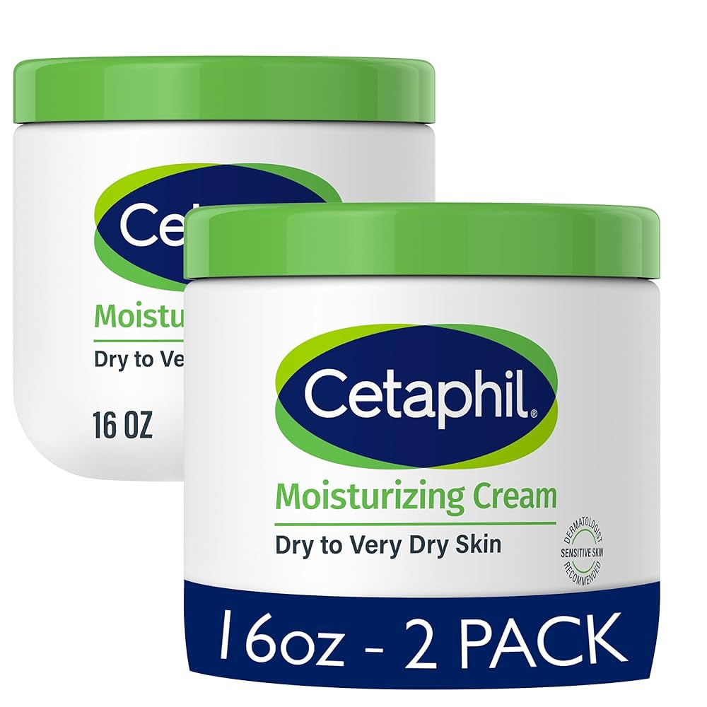 Cetaphil Face & Body Moisturizer, Hydrating Moisturizing Cream for Dry to Very Dry, Sensitive Ski... | Amazon (US)