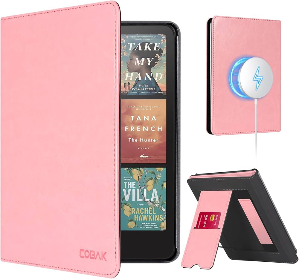 CoBak Stand Case for 7" Kindle Paperwhite 12th Gen 2024 and Kindle Colorsoft with Hand Strap - Co... | Amazon (US)