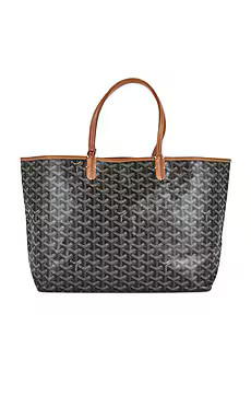 FWRD Renew Goyard Saint Louis PM Tote Bag in Black from Revolve.com | Revolve Clothing (Global)
