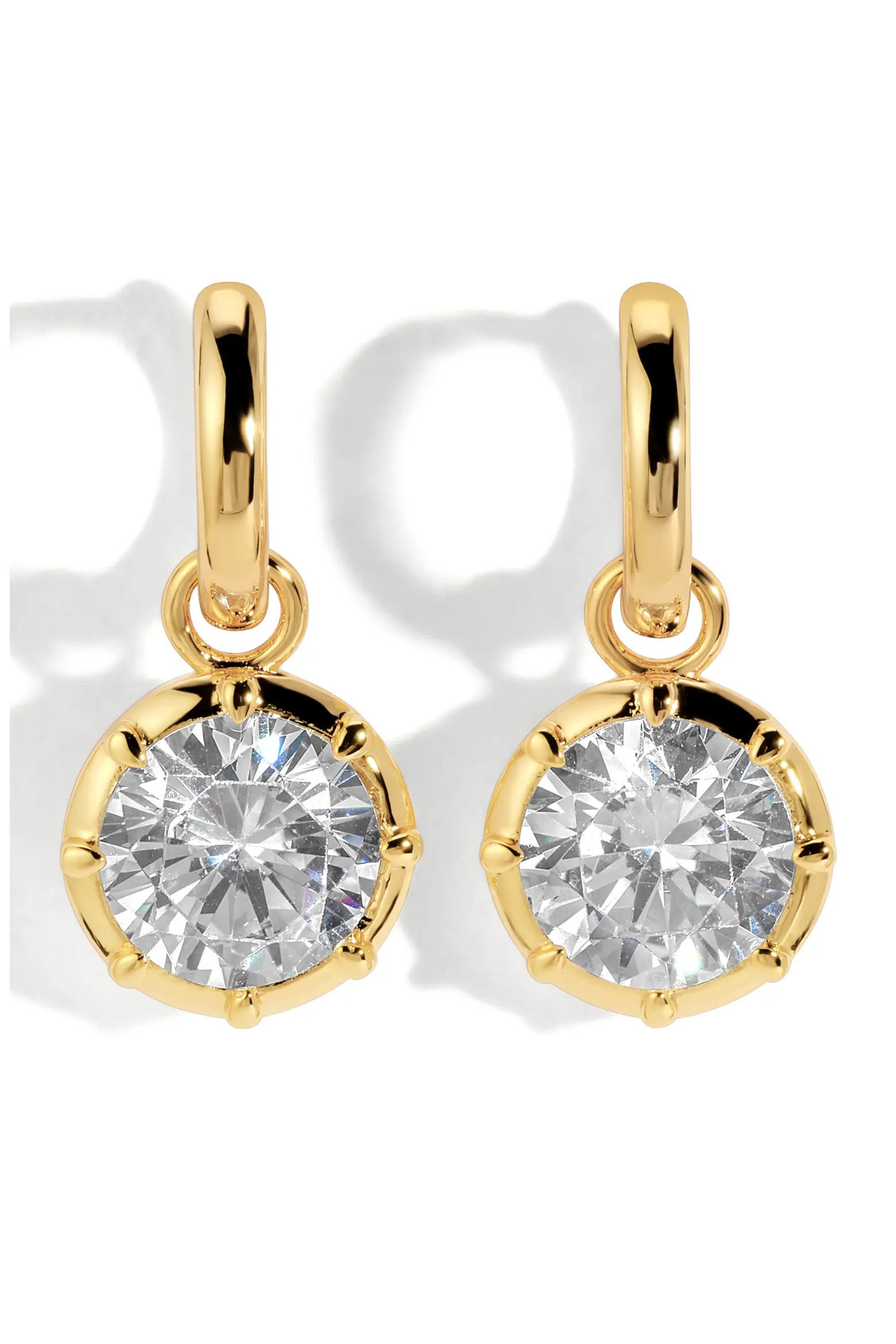 LILI CLASPE Celeste Charm Huggie Hoop Earrings (Women) | Nordstrom | Nordstrom