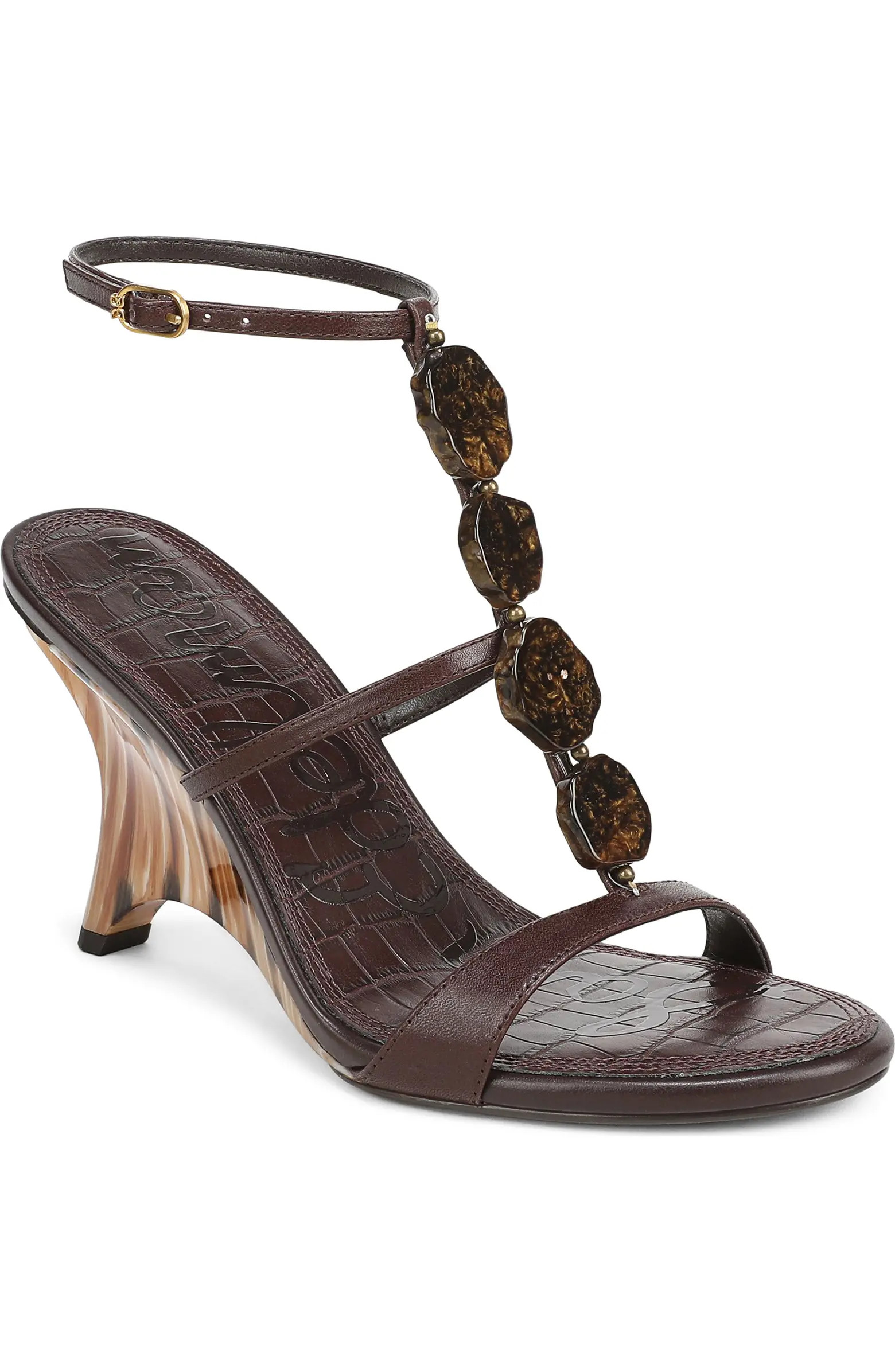 Sam Edelman Massey Ankle Strap Wedge Sandal (Women) | Nordstrom | Nordstrom