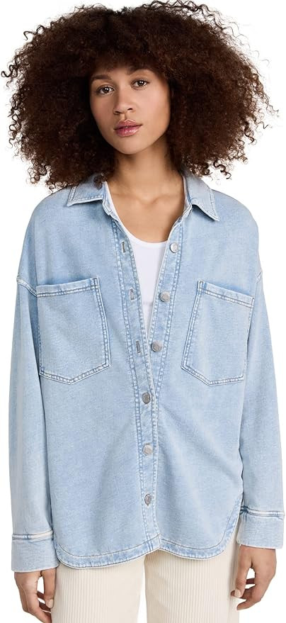 Z SUPPLY Women's All Day Knit Denim Jacket | Amazon (US)