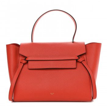 CELINE

Grained Calfskin Mini Belt Bag Vermillion | Fashionphile