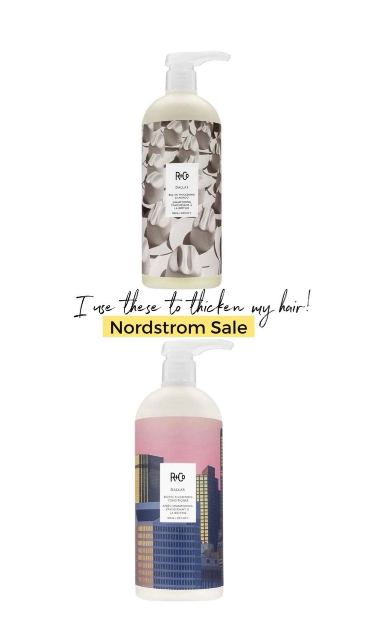 My FAVORITE shampoo and conditioner that thicken my hair. So excited it’s part of the sale!!

Nordstrom Anniversary Sale

#LTKSaleAlert #LTKBeauty