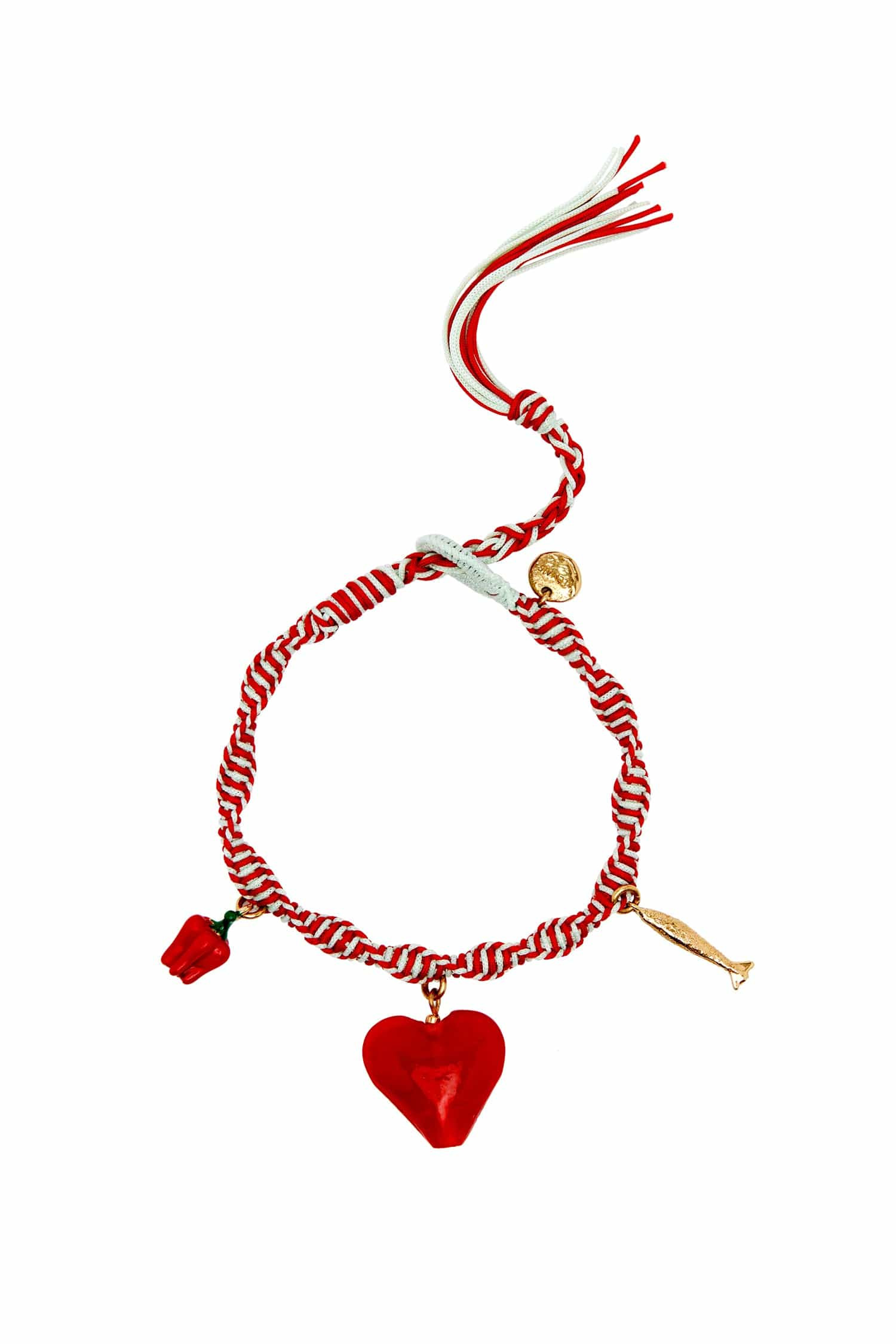 TESORI ROSSA MACRAME CHARM BRACELET | Alemais (AU, US, UK)
