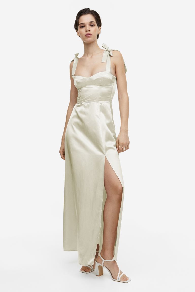 Tie-strap Bustier-style Dress | H&M (US + CA)