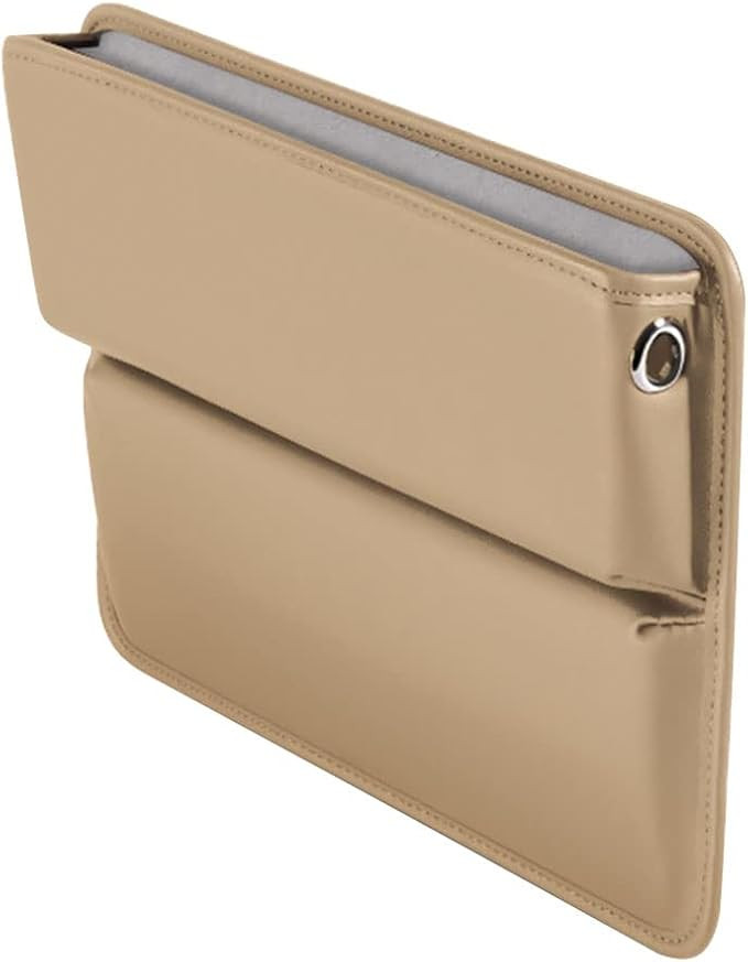 LEIWOOR Car Seat Gap Filler Organizer，Multifunctional PU Leather Console Side Pocket Organizer ... | Amazon (US)