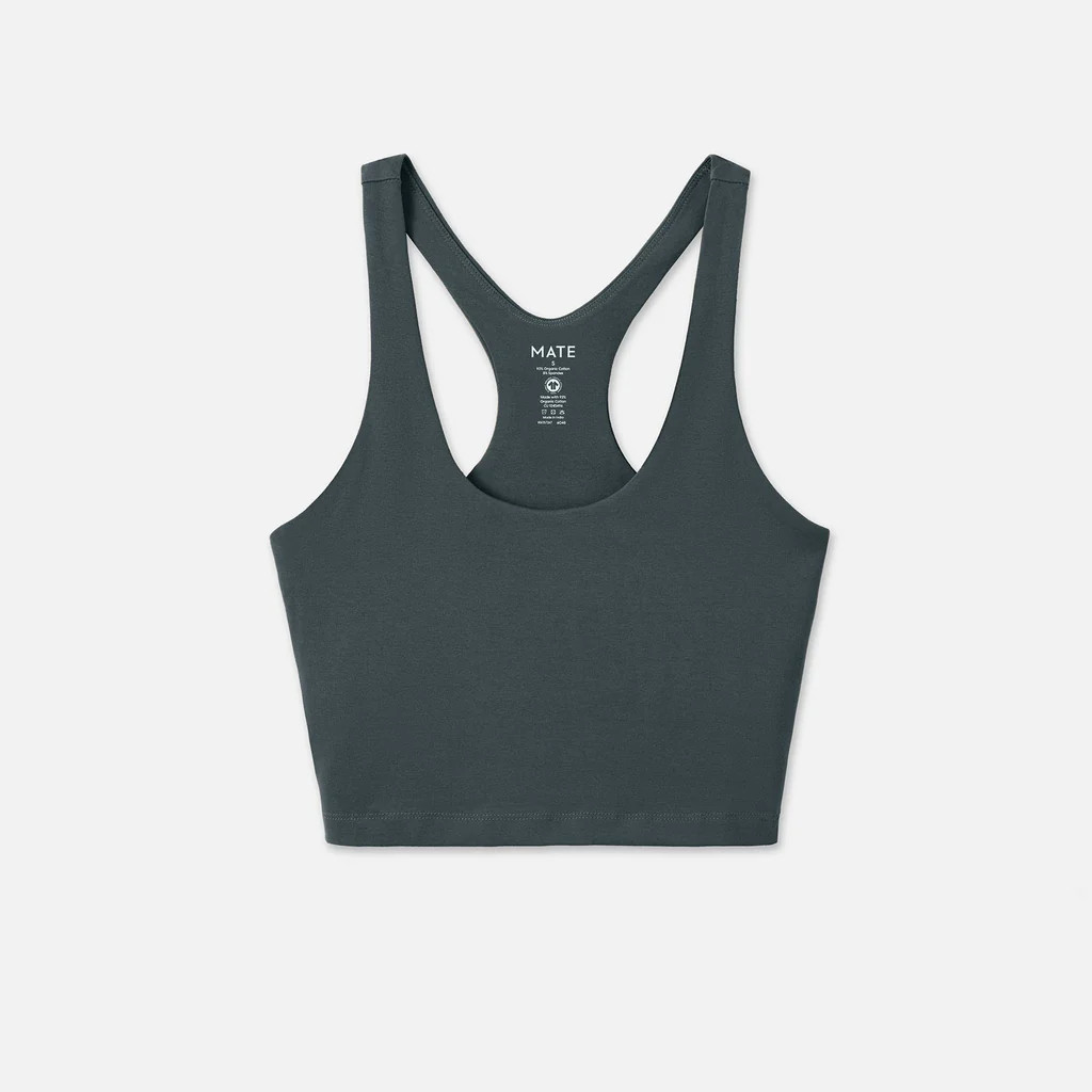 Organic Stretch Racer Tank | MATE The Label