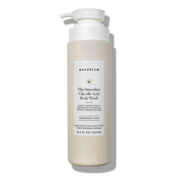 NATURIUM The Smoother Glycolic Acid Exfoliating Body Wash | Space NK | Space NK - UK
