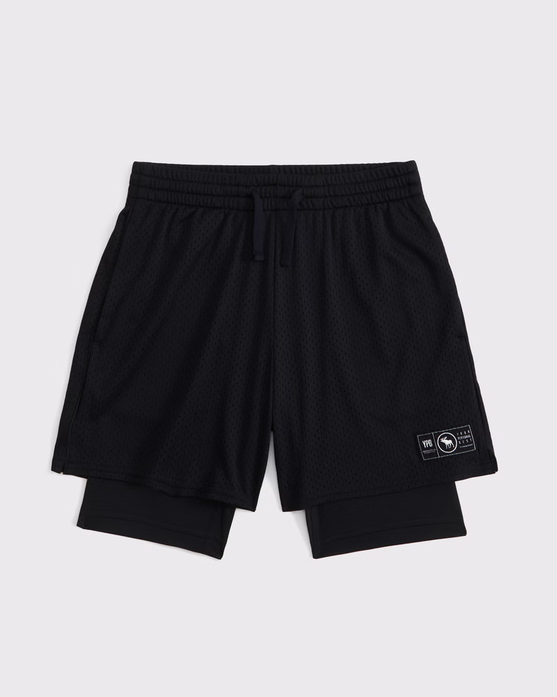 boys ypb mesh twofer shorts | boys bottoms | Abercrombie.com | Abercrombie & Fitch (US)