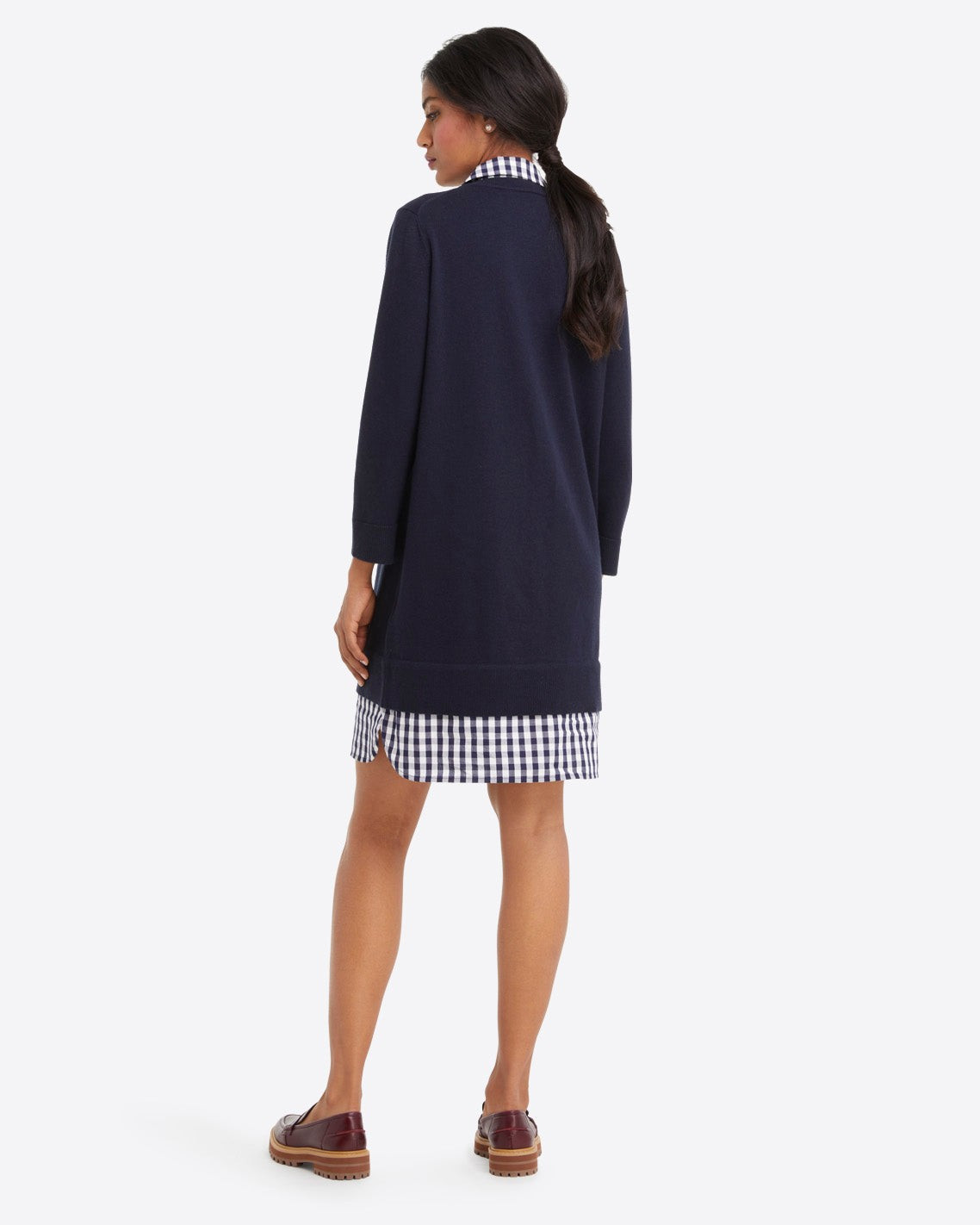Wool and Cotton Combo Sweaterdress | Draper James (US)