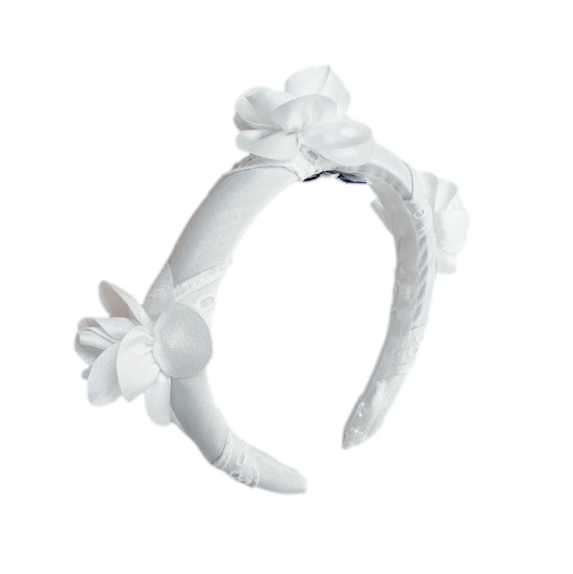 Blanca White Flower Headband | petite maison kids