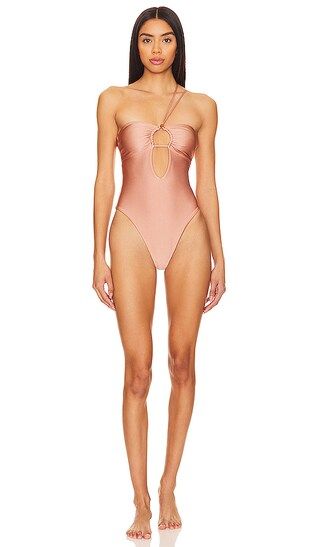 Cambri One Piece in Cedar Brown | Revolve Clothing (Global)